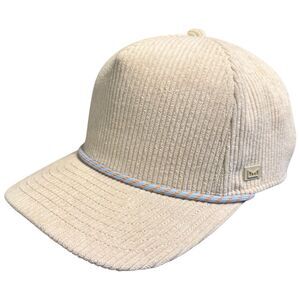 Melin Odyssey Hydro Corduroy Hat Dylan Efron Edition Small Snapback NWOT Sand